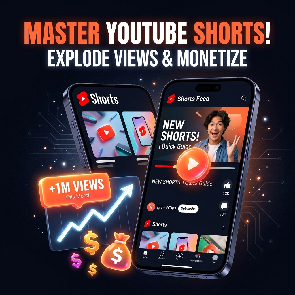 YouTube Shorts strategy and monetization guide 2026 by Grothify
