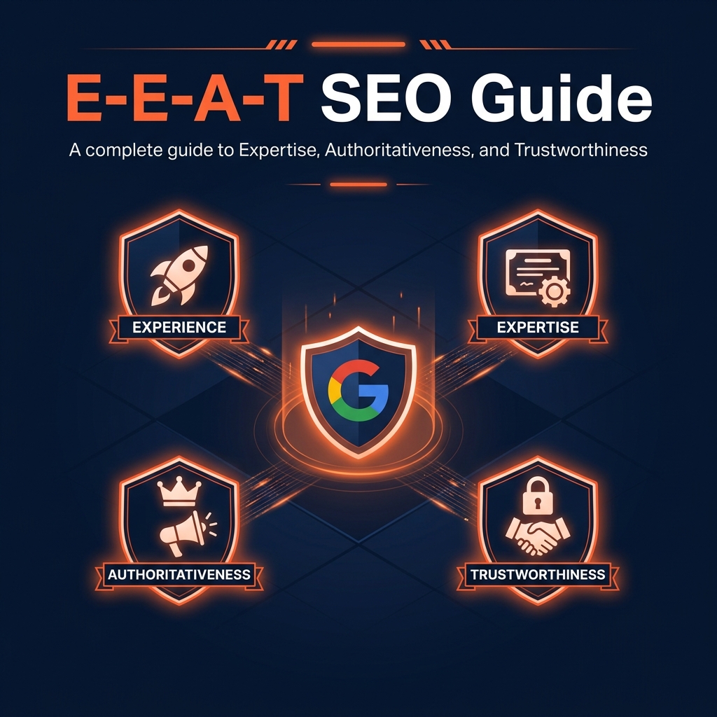 Google E-E-A-T SEO guide 2026 by Grothify — building experience, expertise, authoritativeness and trust