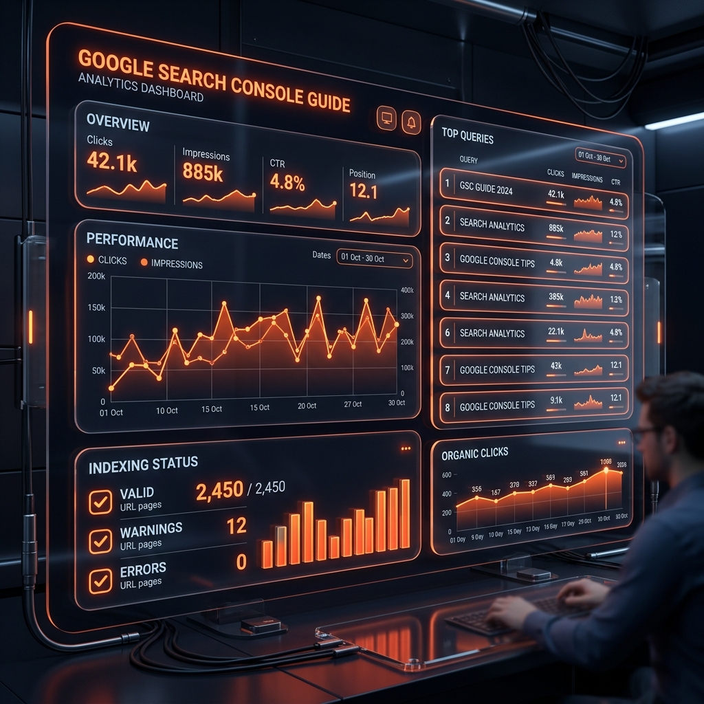 Google Search Console complete guide 2026 by Grothify