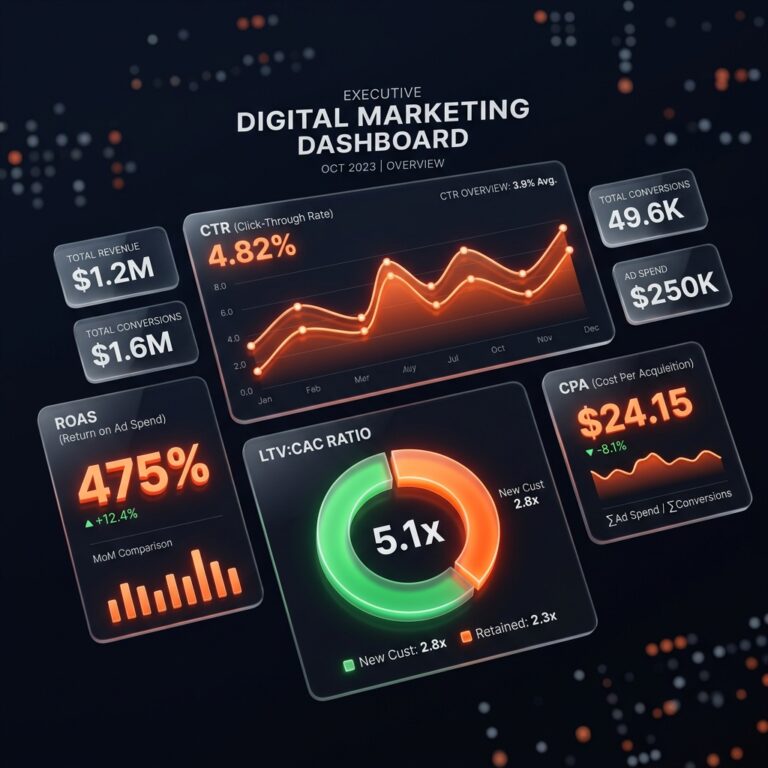 Digital marketing metrics and KPIs guide 2026 by Grothify Academy
